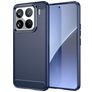 Mobigear Brushed Slim Coque Xiaomi 15 Pro Coque arrière en TPU Souple - Bleu