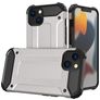 Mobigear Outdoor Coque iPhone 16 Pro Coque arrière Rigide Anti-Chocs - Argent