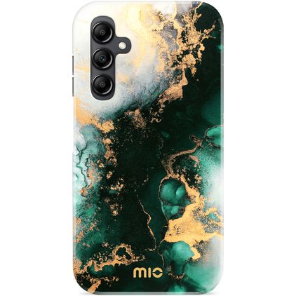 MIO Samsung Galaxy A14 MagSafe Plastique rigide Coque arrière - Green Marble