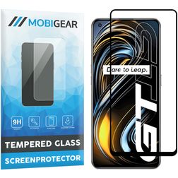 Mobigear Premium Realme GT Verre trempé Protection d'écran - Compatible Coque - Noir