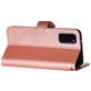 Mobigear Zipper Wallet Luxury Rose Gold Case Samsung Galaxy S20