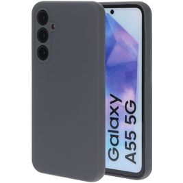 Mobiparts Coque Samsung Galaxy A55 Coque arrière en Silicone - Urban Grey Mobiparts Coque Samsung Galaxy A55 Coque arrière en Silicone - Urban Grey