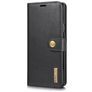 Mobigear Snap Button Housse Samsung Galaxy Note 9 Etui avec Coque Détachable Porte-Monnaie - Noir