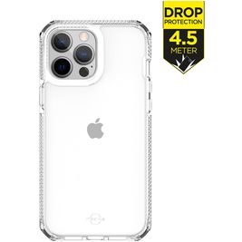 ITSkins SupremeClear Coque Transparente iPhone 13 Pro Coque arrière Rigide Anti-Chocs - Transparent
