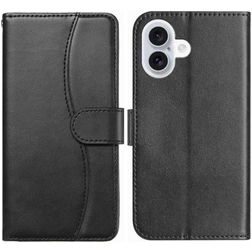 Mobigear S Line Housse iPhone 17 Etui Porte-Monnaie - Noir