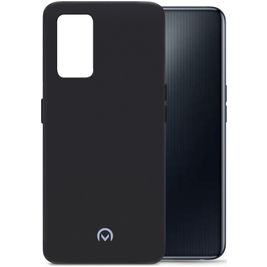 Mobilize Rubber Gelly Coque Realme 9i Coque arrière en TPU Souple - Matt Black