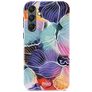 MIO Coque Samsung Galaxy S24 Plus MagSafe Coque arrière Rigide - Flowers