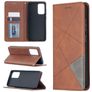 Mobigear Rhombus Slim Housse Samsung Galaxy A52s 5G Etui - Marron