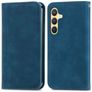 Mobigear Retro Slim Housse Samsung Galaxy S25 Plus Etui Porte-Monnaie - Bleu