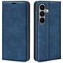 Mobigear Retro Slim Housse Samsung Galaxy S26 Etui Porte-Monnaie - Bleu