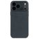 Decoded Coque iPhone 17 Pro Max Coque arrière en Cuir Véritable Anti-Chocs - Navy Shadow