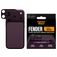 PanzerGlass FENDER iPhone 18 Pro Aluminum Protection Caméra - Compatible Coque - Dark Cherry