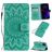 Mobigear Sunflower Housse iPhone 11 Etui Porte-Monnaie - Turquoise