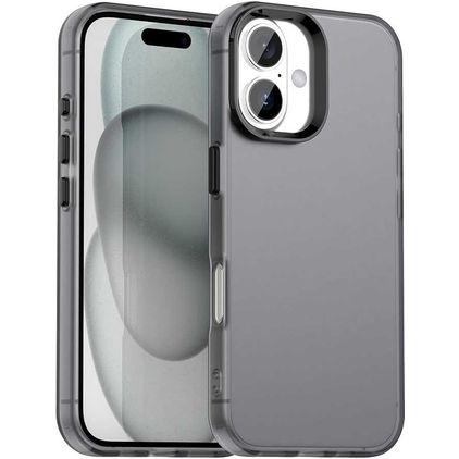 Mobigear Crystal Coque iPhone 18 Coque arrière Rigide - Noir