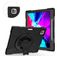 Mobigear SureGrip XGuard Coque iPad Pro 13 Pouces (2025) Coque arrière en Plastique rigide,Silicone + Porte-crayon + Bandoulière + Support Amovible - Noir