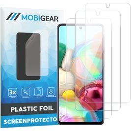 Mobigear Samsung Galaxy A73 Protection d'écran Film - Compatible Coque (Lot de 3)