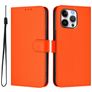 Mobigear Urban Wallet Housse iPhone 16 Pro Max Etui Porte-Monnaie - Orange
