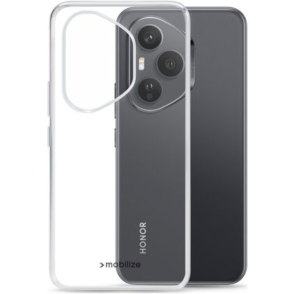 Mobilize Gelly Case Coque Transparente HONOR 400 Pro Coque arrière en TPU Souple - Transparent