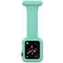 Mobigear Clip Case Bracelet pour infirmière Apple Watch Épingle - 46/45/44 mm - Menthe