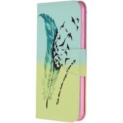 Mobigear Design Housse Nokia 2.3 Etui Porte-Monnaie - La plume