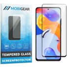 Mobigear Premium Xiaomi Redmi Note 11 Pro 4G Verre trempé Protection d'écran - Compatible Coque - Noir