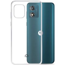 Mobilize Gelly Coque Transparente Motorola Moto E13 Coque arrière en TPU Souple - Transparent