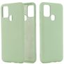 Mobigear Rubber Touch Coque Samsung Galaxy M51 Coque arrière en Silicone - Vert