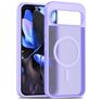 Mobigear Shockproof Coque Google Pixel 10 Pro XL MagSafe Coque arrière Rigide - Violet
