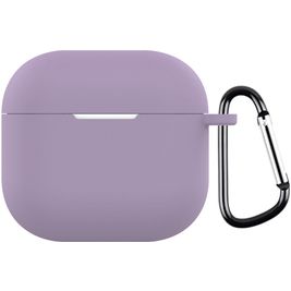 Mobigear Colors Coque Apple AirPods 4 Coque en Silicone Souple - Violet