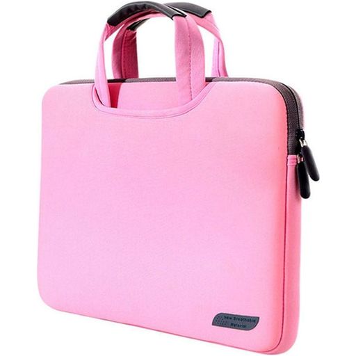 Mobigear Neon Sacoche Ordinateur portable en Neoprène 15 - 16 Pouces Sacoche ordinateur + Poignée - Rose