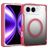 Mobigear Crystal iPhone Duo MagSafe Plastique rigide Coque arrière - Cherry Red