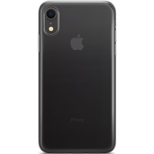 Mobigear Basics Coque Transparente iPhone XR Coque arrière en TPU Souple - Transparent