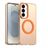 Mobigear Shockproof Coque Samsung Galaxy S26 MagSafe Coque arrière Rigide - Orange