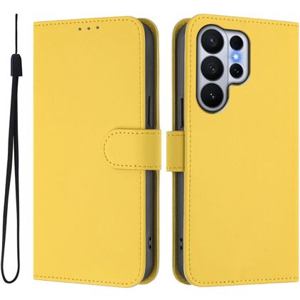 Mobigear Urban Wallet Housse Samsung Galaxy S26 Ultra Etui Porte-Monnaie - Jaune