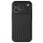 Nudient Bold iPhone 17 Pro MagSafe Plastique rigide Coque arrière - Charcoal Black