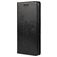 Mobigear Flowers Housse Samsung Galaxy A23 Etui Porte-Monnaie - Noir