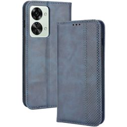 Mobigear Sensation Housse OnePlus Nord 2T 5G Etui Porte-Monnaie - Bleu