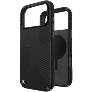Speck Presidio2 Grip Coque iPhone 17 Pro Max MagSafe Coque arrière Rigide Anti-Chocs - Noir