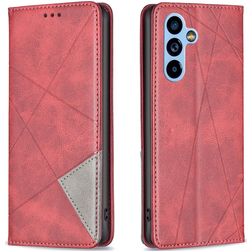 Mobigear Rhombus Slim Samsung Galaxy A54 Étui - Rouge