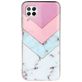 Mobigear Marble Coque Huawei P40 Lite Coque arrière en TPU Souple - Tricolore