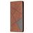 Mobigear Rhombus Slim Housse Nokia 2.2 Etui - Marron