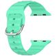Mobigear Bumpy Bracelet Silicone Apple Watch Fermeture boucle ardillon - 49/46/45/44 mm - Spearmint