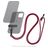 Mobilize Lanyard - Cordon de téléphone universel ajustable - Bordeaux