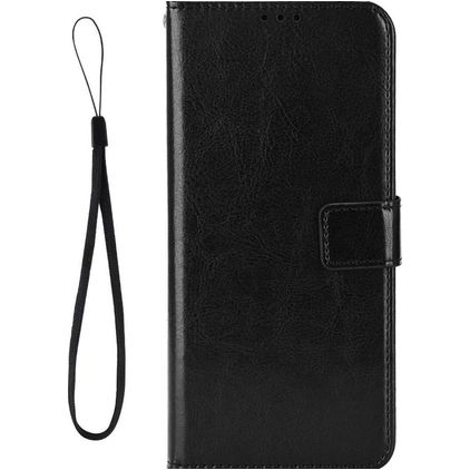 Mobigear Wallet Housse POCO F4 GT Etui Porte-Monnaie - Noir