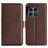 Mobigear Slim Magnet Housse OnePlus 10 Pro Etui Porte-Monnaie - Marron