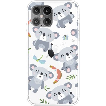 Mobigear Design iPhone 12 Pro Max TPU souple Coque arrière - Koala