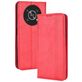 Mobigear Sensation Housse HONOR Magic 4 Lite Etui Porte-Monnaie - Rouge