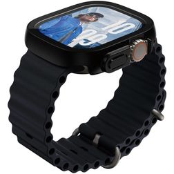 PanzerGlass Slim Apple Watch Ultra - 49 mm Verre trempé Protection d'écran - Noir