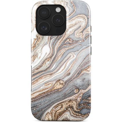 Burga Tough Coque iPhone 16 Pro Coque arrière Rigide Anti-Chocs - Gentle Wind