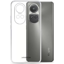 Mobilize Gelly Coque Transparente OPPO Reno 10 Pro Coque arrière en TPU Souple - Transparent